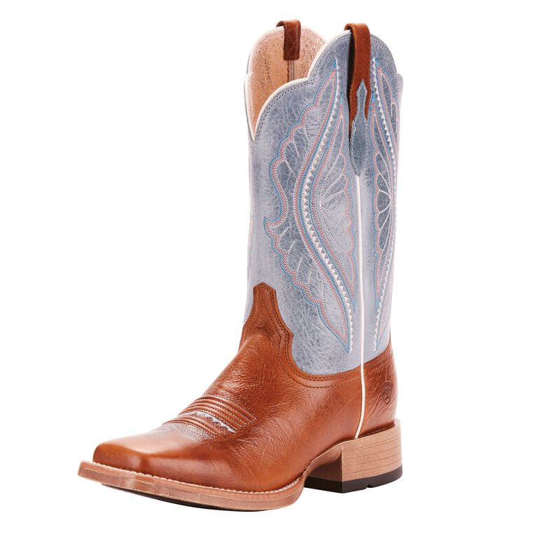 Ariat PrimeTime - Western Laarzen Bruin / Paars Dames - 38319-569